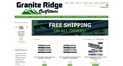 Desktop Screenshot of graniteridgeoutfitters.com